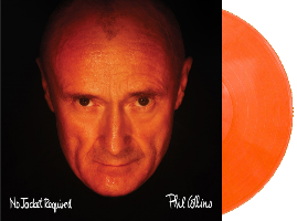 Phil Collins - 1985 No Jacket Required - Orange vinyl LP  - 160 kr.